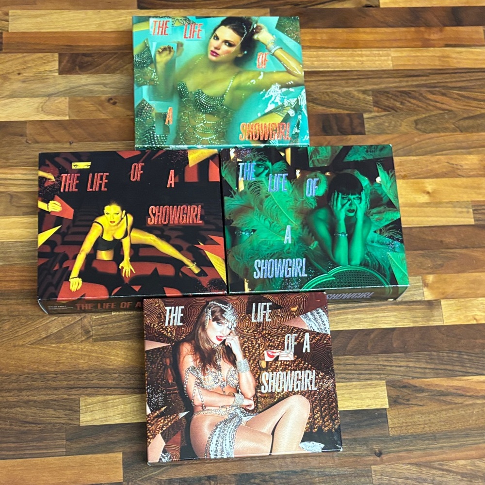 The Life of a Showgirl Deluxe Box Set of 4